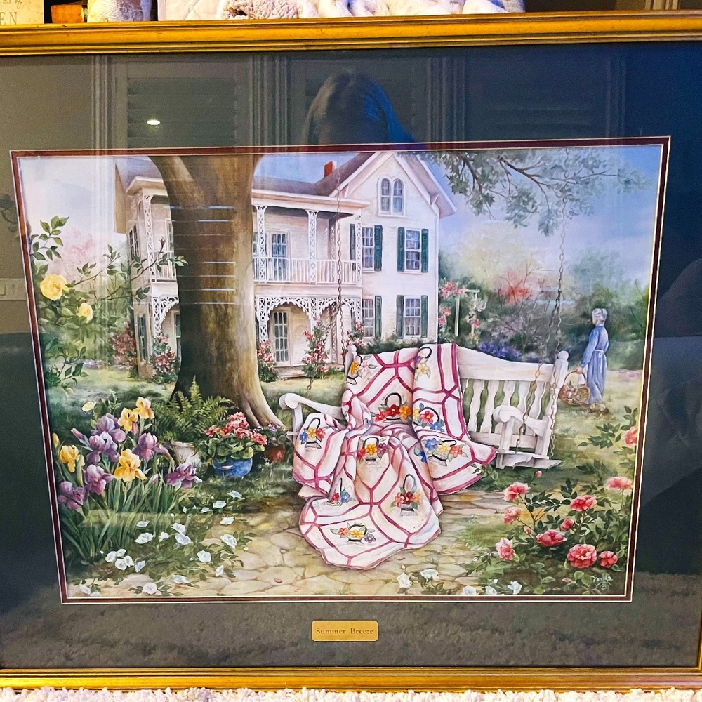 Paula Vaughan, LIMITED EDITION PRINT, “SUMMER BREEZE”, 165/1200